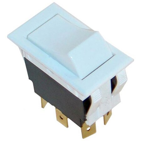 Hobart Rocker Switch 7/8 X 1-1/2 Dpdt 411496-B2